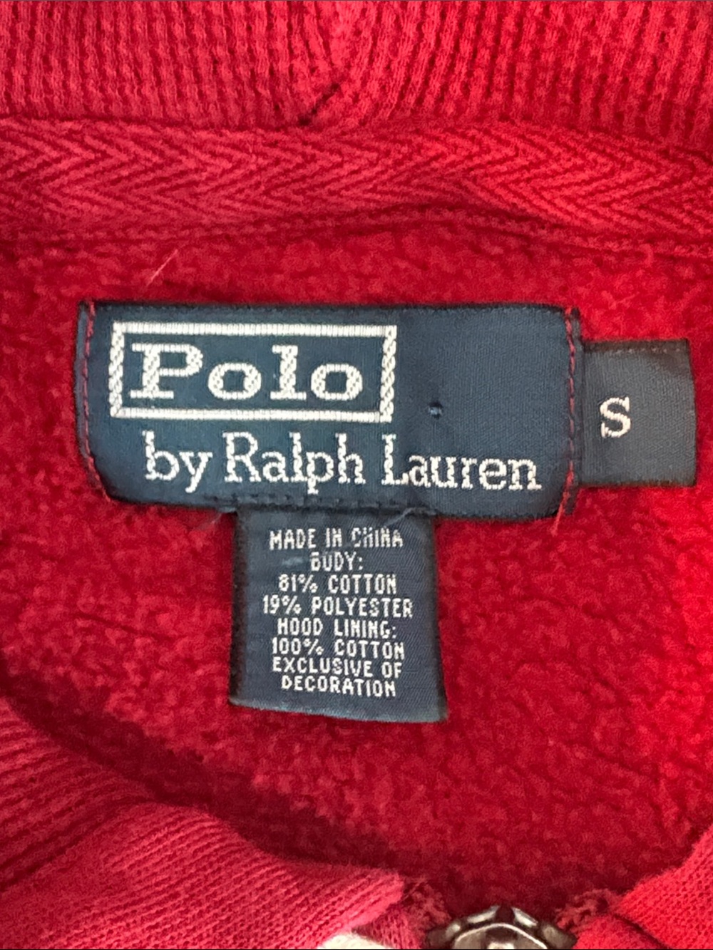 Polo Ralph Lauren Womans Full Zip Hoodie Small - Picture 4 of 7